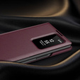 Flip case for Samsung Z Fold5 5G, Smart View Wallet, maroon