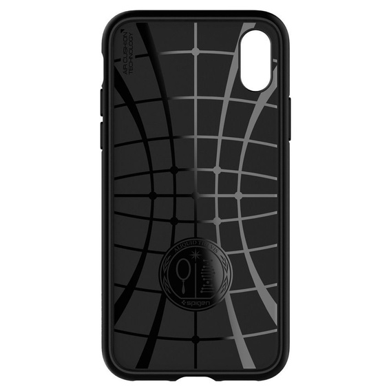 Spigen Liquid Air matte black case for Apple iPhone X / Xs
