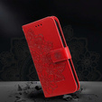 Flip case for Samsung Galaxy A14 4G/5G, Mandala Flower, red