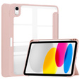 Case for iPad 10.9 2022 10 Gen, Smartcase Hybrid, with stylus space, pink