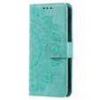 Flip case for Samsung Galaxy A14 4G/5G, Mandala, green