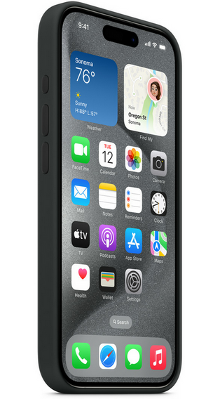 Original Apple case with MagSafe for Apple iPhone 16