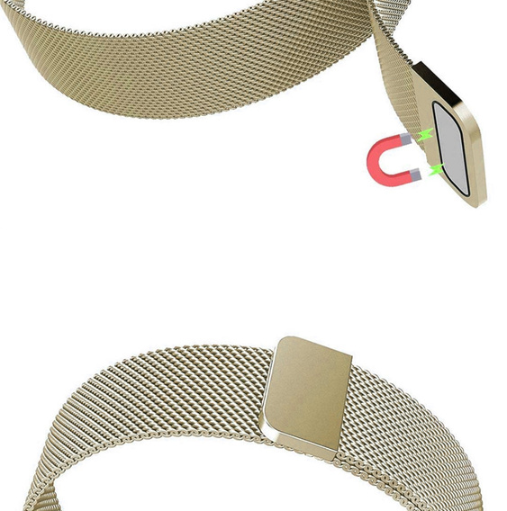 Milanese bracelet 20mm for Samsung Galaxy Watch 42mm - Rose Gold