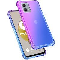 Case for Motorola Moto G73 5G, Gradient Dropproof, Purple / blue