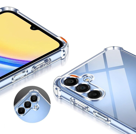 Case for Samsung Galaxy A15 4G / 5G, Dropproof, transparent