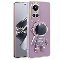 Case for Oppo Reno 10 / 10 Pro, Astronaut, purple