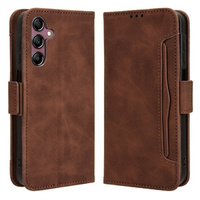 Flip case for Samsung Galaxy A15 4G / 5G, Card Slot, brown