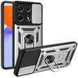 Case for Infinix Note 30 Pro, CamShield Slide, silver