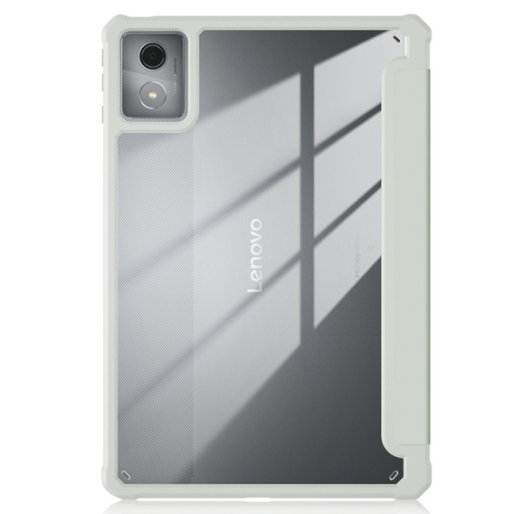 Case for Lenovo Tab K11 Plus, Smartcase Hybrid, with stylus space, grey