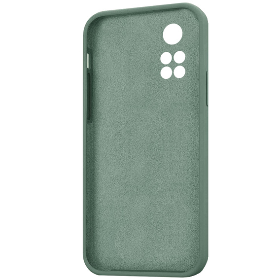 Case for Xiaomi Redmi Note 11 / 11S, Silicone Lite, green