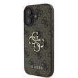 GUESS 4G Big Metal Logo case for iPhone 16