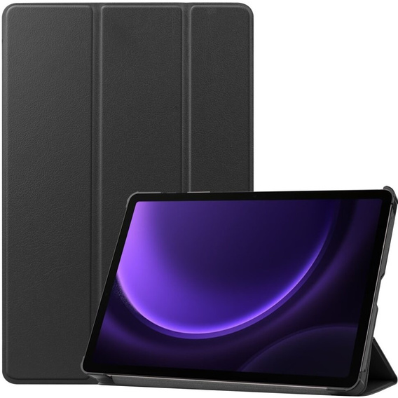 Case for Samsung Galaxy Tab S9 FE, Tri-fold, black