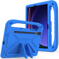 Children's case for Samsung Galaxy Tab S10 Lite / S10 FE / S9 FE, with handle, blue