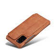 Flip case for Samsung Galaxy S20 FE, LC.IMEEKE, brown