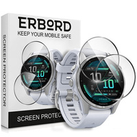2x ERBORD Hybrid Glass for Garmin Fenix 8 43mm