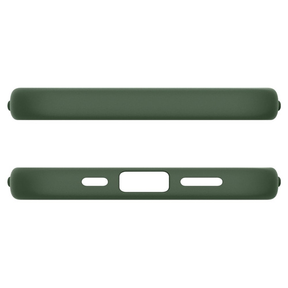 Spigen case for iPhone 16E, Nano Pop MagSafe, green + 9H tempered glass