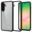 Spigen case for Samsung Galaxy A56 5G, Ultra Hybrid, black / matte + 9H Tempered Glass