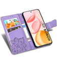 Flip case for Honor 400 5G, Butterfly, purple