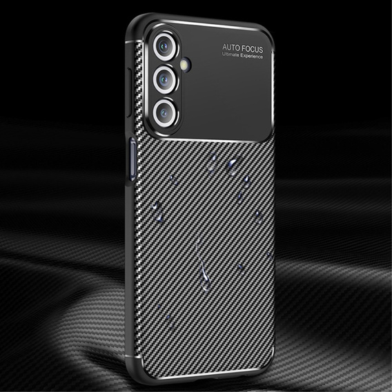 Case for Samsung Galaxy M34, Carbon Gel, black