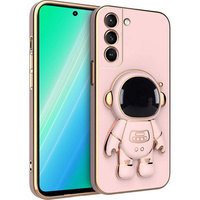 Case for Samsung Galaxy S22, Astronaut, pink rose gold