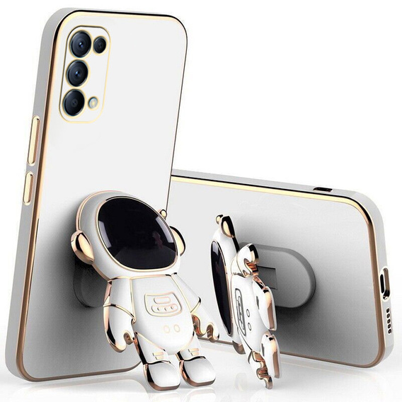 Case for Oppo A74 5G, Astronaut, white