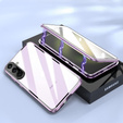 Case for Samsung Galaxy A36, Magnetic Dual Glass, purple