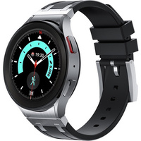 Silicone strap for Samsung Galaxy Watch 4/5/6 40/42/43/44/45/46/47mm.