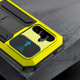 Armored case for Samsung Galaxy S25, R-JUST, yellow