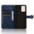 Flip case for Motorola Moto G24 / G24 Power / G04, Wallet Rhombus, blue