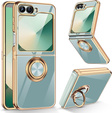 Case for Samsung Galaxy Z Flip7 FE / Z Flip6, Electro Ring, mint