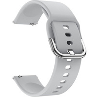 Silicone strap 20mm, Grey