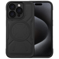 Case for iPhone 15 Pro Max, ERBORD Armor Mag, black