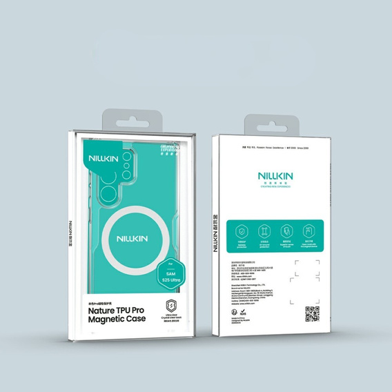 NILLKIN case for Samsung Galaxy S25 Ultra, Nature TPU, for Magsafe, transparent