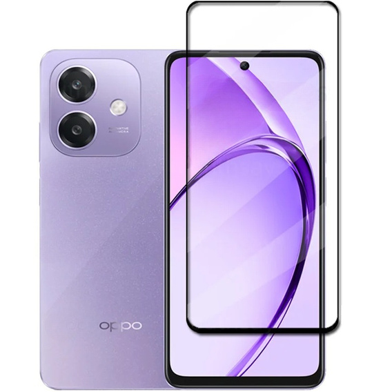 3D Tempered Glass for Oppo A40 / Oppo A40m, black frame