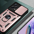 Case for Xiaomi Redmi Note 12 Pro+ 5G, CamShield Slide, pink rose gold