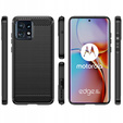 Case for Motorola Edge 40 Pro, Carbon, black