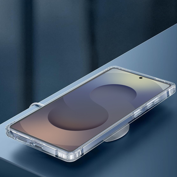 Case for Samsung Galaxy S25 Ultra, Fusion Hybrid, for MagSafe, transparent + Screen Glass