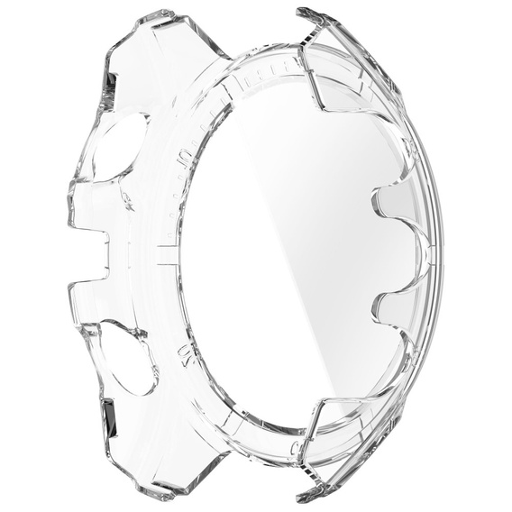 2in1 Case + Tempered Glass for Garmin Fenix 8 47mm, transparent