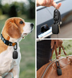 Protective case with carabiner for Apple AirTag