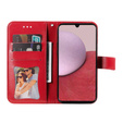 Flip case for Samsung Galaxy A14 4G/5G, Mandala Flower, red