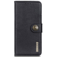 KHAZNEH RFID case for Motorola G85 5G, Litchi Texture, black