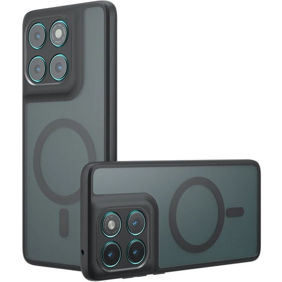 Case for Motorola Edge 60 / 60 Fusion, for MagSafe, ERBORD Matt Case, black