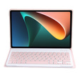 Case + keyboard Xiaomi Pad 5/5 Pro, pink rose gold