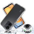 Case for Xiaomi Redmi 13C, Shockproof, with film, transparent