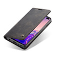 CASEME case for Samsung Galaxy S10, Leather Wallet Case, black