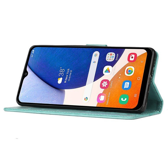 Flip case for Samsung Galaxy A55 5G, Wallet, Butterfly, purple