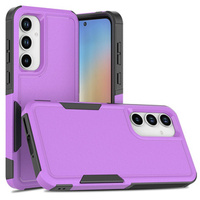 Armored Case for Samsung Galaxy A35 5G, Dual Shockproof, purple