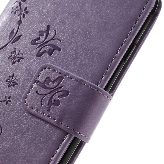 Flip case for iPhone 7/8/SE 2020/SE 2022, Butterfly, purple