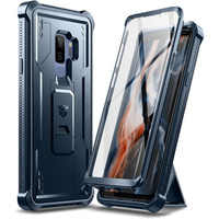 Armored case for Samsung Galaxy S9 Plus, Dexnor Full Body, dark blue