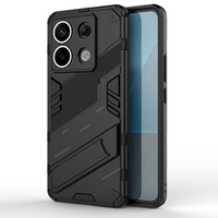Case for Xiaomi Redmi Note 13 Pro 5G, Military kickstand, black